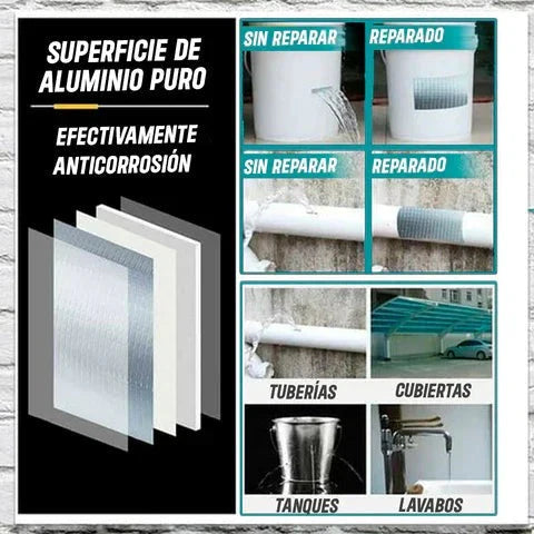 SellaMax®: Cinta Adhesiva Impermeable x 10 Metros