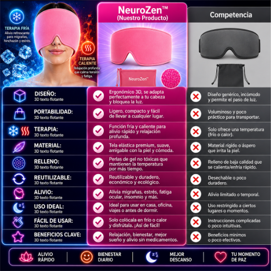 WaveClass™ | Gorro para Aliviar la Migraña