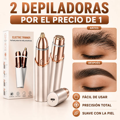 Oferta Especial 2X1 Trimmer™: Depiladora y perfiladora facial y de cejas