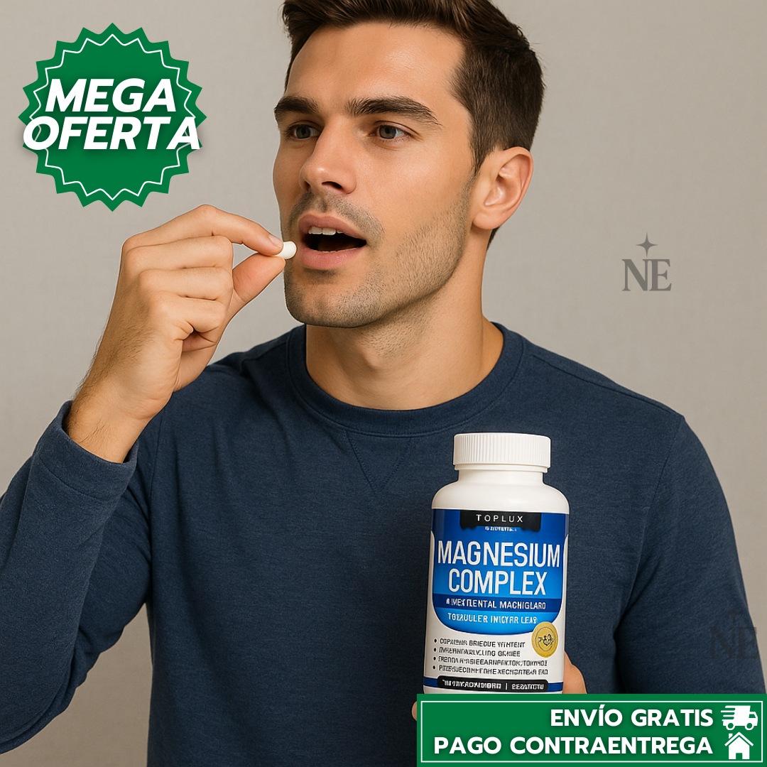 Magnesium Complex™ | Magnesio 8 en 1 para Músculos, Sueño y Bienestar
