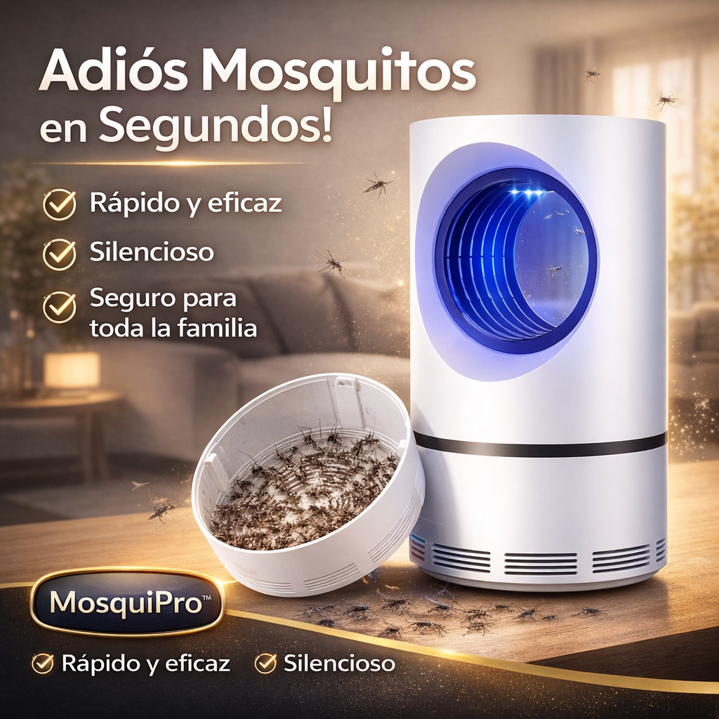 MosquiPro™ | Trampa LED Anti Mosquitos