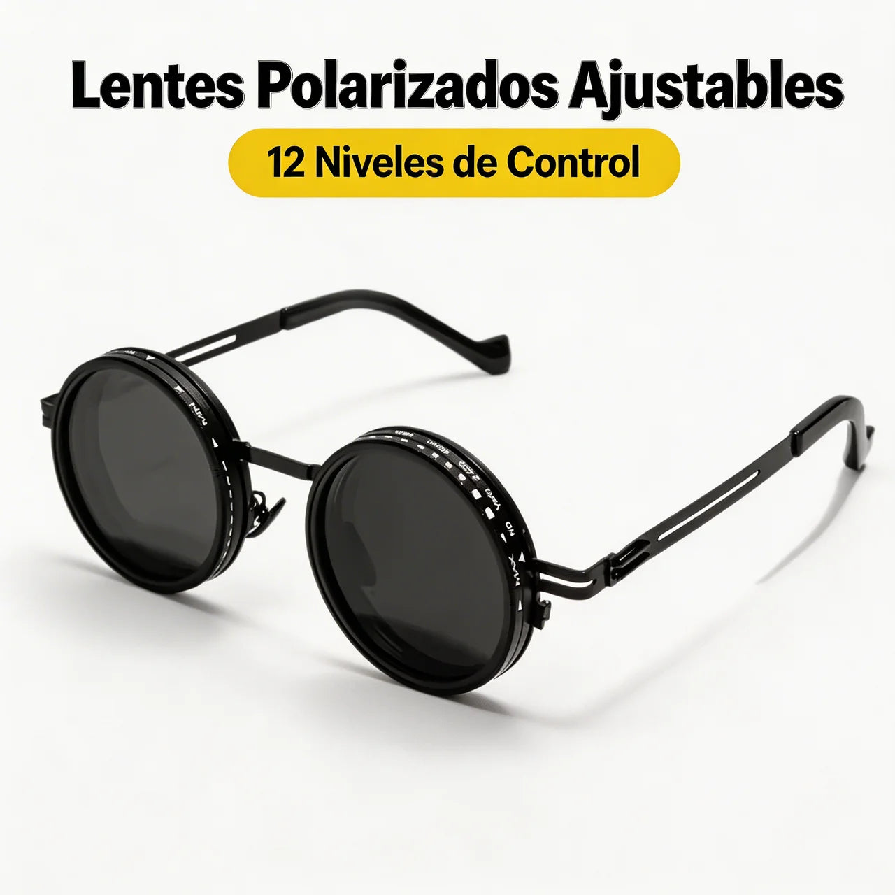 VisionPro™ | Lentes de sol negros ajustables