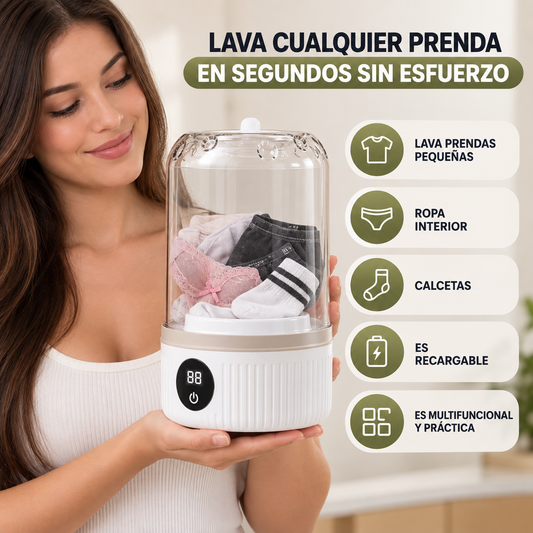 Mini Lavadora Portátil de Ropa Interior