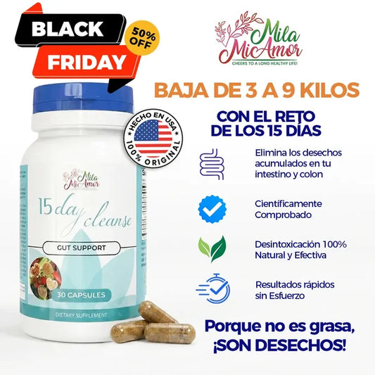15 Day Cleanse | Adiós a la inflamación y pesadez