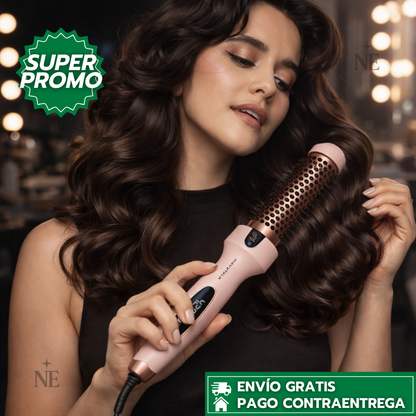 WAVYTALK™ | Cepillo Térmico Iónico para Cabello Perfecto en Minutos