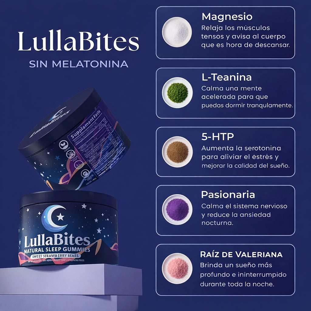 LullaBites™ | Solución natural para dormir profundamente
