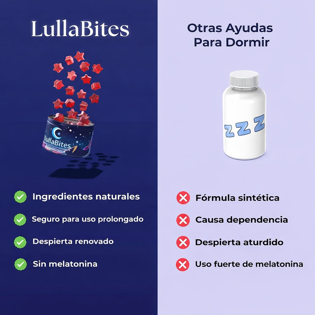 LullaBites™ | Solución natural para dormir profundamente