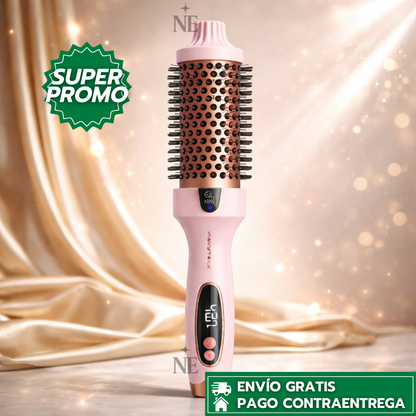 WAVYTALK™ | Cepillo Térmico Iónico para Cabello Perfecto en Minutos