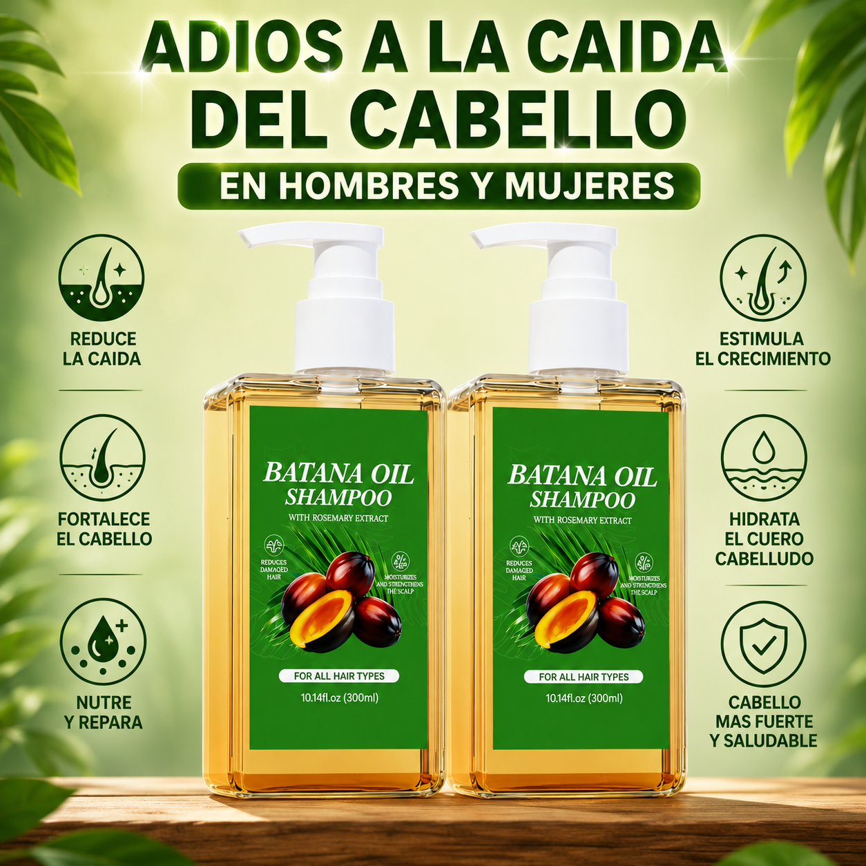 SHAMPOO DE BATANA ORIGINAL 2x1