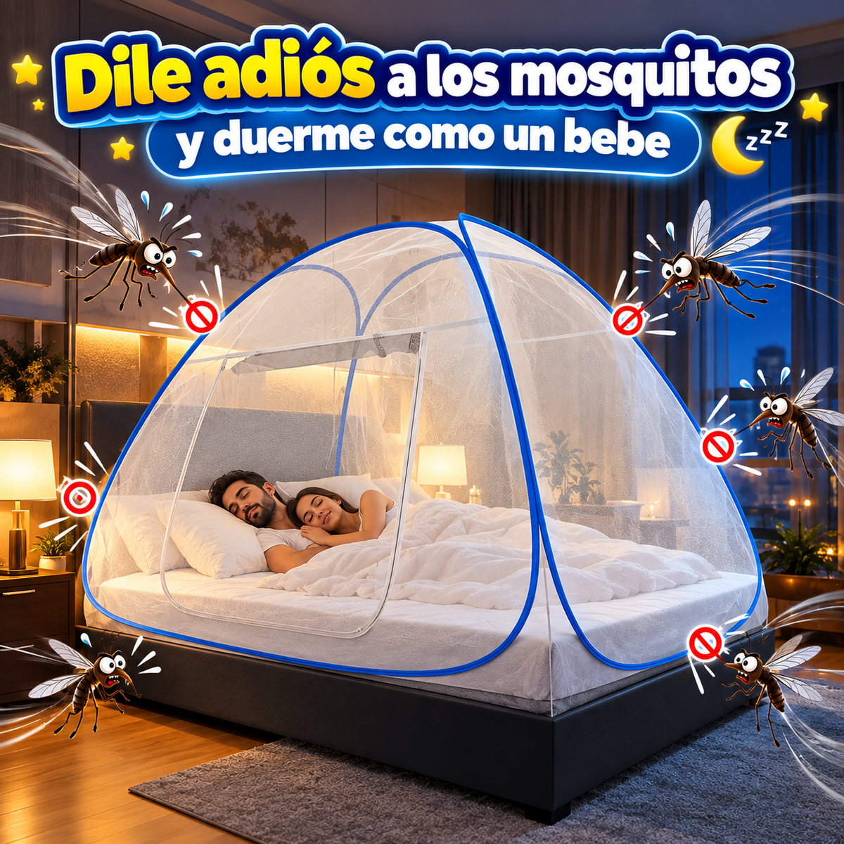 MosquiPro: Toldillo mosquitero para dormir